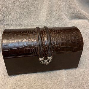 Very Vintage Brighton Leather Jewelry Case
